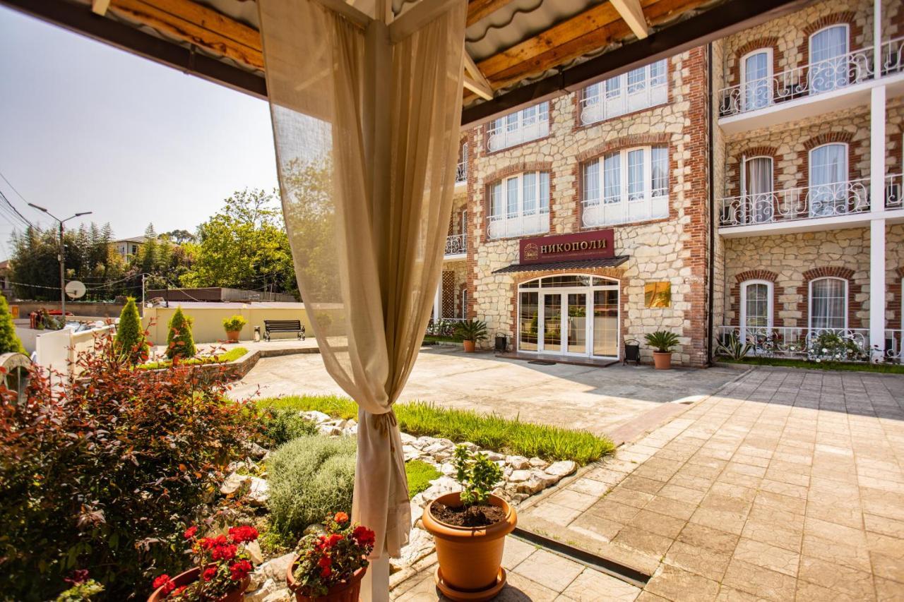 Hotel Nikopoli On Vodopadnaya 21А New Athos Εξωτερικό φωτογραφία